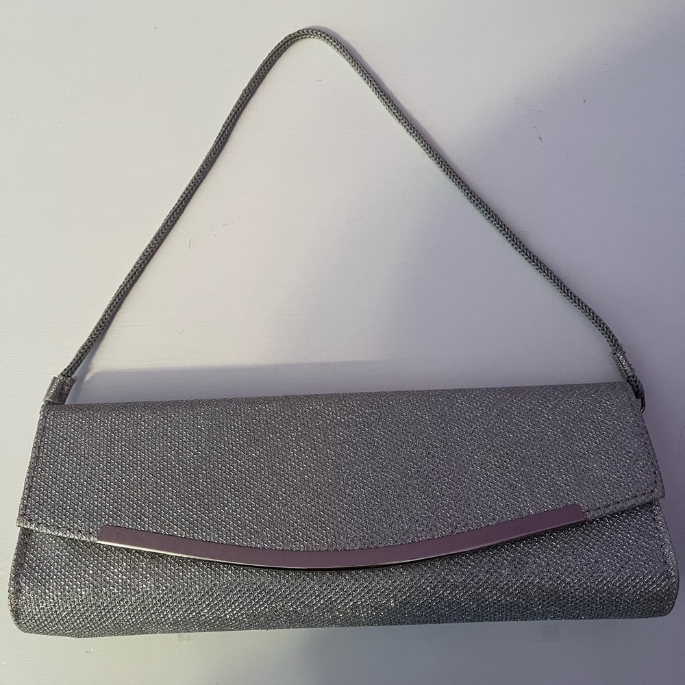 Silver Sparkly Purse